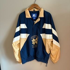 Vintage Men’s Notre Dame Fighting Irish Starter Jacket